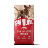 Carnilove Active Adult All Breeds lam met wild zwijn hondenvoer 2 x 12 kg