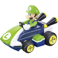 Carrera 370430033 CARRERA   2.4GHz Mario Kart Mini RC   Luigi Paperbox 1:50 RC auto Elektro Racewagen Incl. Accu en laadkabel
