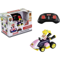 Carrera 370430036 CARRERA   2.4GHz Mario Kart Mini RC   Peach Paperbox 1:50 RC auto Elektro Racewagen, Straatmodel Incl. Accu en laadkabel