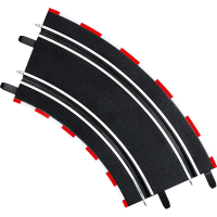 Carrera GO!!!/DIGITAL 143   Bocht 2/45° spoor 4 stuks
