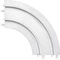 Carrera GO!!!/DIGITAL 143   Ijsbocht 1/90° spoor 2 stuks