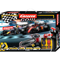 Carrera GO!!! Verstappen tegen Sainz racebaan