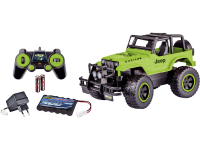 Carson Modellsport 500404147 Jeep Wrangler 1:12 RC modelauto voor beginners Elektro Terreinwagen Achterwielaandrijving Incl. Accu, oplader en batterijen voor