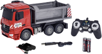 Carson Modellsport Kiepwagen 1:26 RC functiemodel voor beginners Bouwvoertuig Incl. Accu, oplader en batterijen voor de zender
