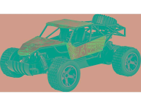 Carson Modellsport Metal Racer 1:18 Brushed RC auto Elektro Buggy Achterwielaandrijving 100% RTR 2,4 GHz