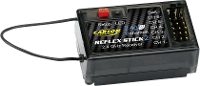 Carson Modellsport Reflex Stick 2 6 kanaals ontvanger 2,4 GHz Stekkersysteem Graupner/JR