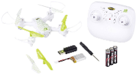 Carson Modellsport X4 Quadcopter 210 2.4G 100% RTF Drone (quadrocopter) RTF Wit