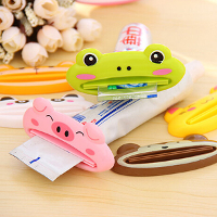 Cartoon Toothpaste Tube Squeezer Toothpaste Dispenser Bathroom Device