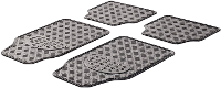 Cartrend 7730055 Voetenmat (universeel) Rubber (l x b x h) 71 x 46 x 3.5 Cm Carbon