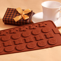 Carving Flower Silicone Cake Decorating Mold Chocolate Soap Mold