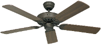 Casafan Classic Royal 103 Ba Plafondventilator (ã) 103 Cm Kleur Ventilatorbladen: Noten Kleur Behuizing: Bruin
