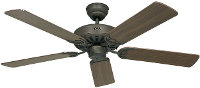 Casafan Classic Royal 132 Ba Plafondventilator (ã) 132 Cm Kleur Ventilatorbladen: Noten Kleur Behuizing: Bruin