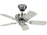 Casafan Classic Royal 75 Ch Plafondventilator (ã) 75 Cm Kleur Ventilatorbladen: Wit Kleur Behuizing: Chroom (glanzend)