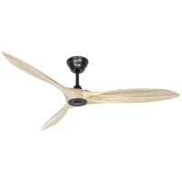 CasaFan ECO AIRSCREW 152 MS NT Plafondventilator 28 W (Ø x h) 1520 mm x 275 mm Zwart (mat) Met afstandsbediening, Met wintermodus