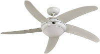 Casafan Elica We Plafondventilator (ã) 132 Cm Kleur Ventilatorbladen: Wit Kleur Behuizing: Wit