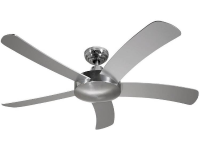Casafan Falcetto Ap Plafondventilator (ã) 132 Cm Kleur Ventilatorbladen: Zilver Kleur Behuizing: Aluminium (gepolijst)