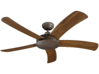 Casafan Falcetto Ba Plafondventilator (ã) 132 Cm Kleur Ventilatorbladen: Noten Kleur Behuizing: Antiek Bruin