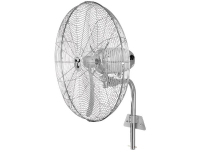 CasaFan WM2 Wall Eco Wandventilator 123 W (Ø x h) 69 cm x 69 cm Zilver grijs, Chroom (glanzend) Oscillerend, Wandmontage mogelijk, Zwenkbaar