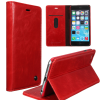 Caseme Synthetic Leather Flip Wallet Card Case With Stand For Iphone 6plus 6s Plus 5.5''