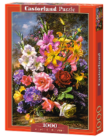 Castorland puzzel een vaas bloemen   1000 stukjes