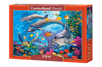 Castorland puzzel geheimen van het rif   1500 stukjes