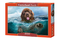 Castorland puzzel grote bruine hond   1000 stukjes