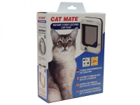 Cat Mate 4 way Rotary Kattenluik 358 Wit Per stuk
