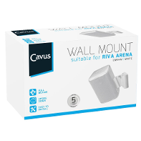 Cavus: Riva Arena Muurbeugel   Wit