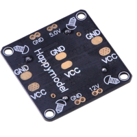 Cc3d Power Distribution Board With 5v 12v Dual Bec Output Copper Shield Pcb For Qav250 250mm