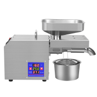 Shenxiang LTP218 Automatische oliepersmachine 110 / 220V 610W roestvrij staal Precieze temperatuurregeling EU stekker