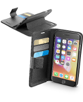 Cellularline Book Agenda iPhone Flip Case Geschikt voor model (GSMs): Apple iPhone 7 Zwart