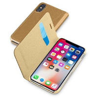 Cellularline BOOKESSIPH8N iPhone Cover Geschikt voor model (GSMs): Apple iPhone X Bruin
