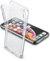 Cellularline CLEAR TOUCH iPhone Cover Geschikt voor model (GSMs): Apple iPhone XS Max Transparant