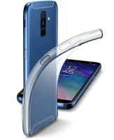 Cellularline FINECGALA6PL18T GSM backcover Geschikt voor model (GSMs): Samsung Galaxy A6+ (2018) Glas (helder)