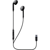 Cellularline In Ear headset Kabel Stereo Zwart Ruisonderdrukking (microfoon) Volumeregeling Mobiele telefoon