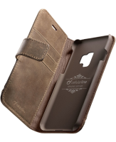 Cellularline SUPREMECGALS9N Booklet Geschikt voor model (GSMs): Samsung Galaxy S9 Bruin