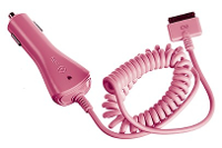 Celly Autolader Roze Iphone 4/4s