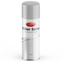 Decoratie spray   zilver   111 ml   spuitbus   permanente kleur   makkelijk in gebruik