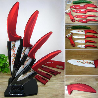 Ceramic Knife Set Kitchen Knives Fruit Knife Peeler Slicer
