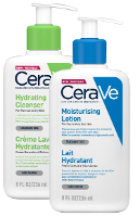 CeraVe Combi Hydraterende Melk en Hydraterende Reinigingscrème  