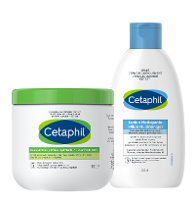 Cetaphil Milde Huidreiniger + Hydraterende Crème Combinatievoordeel