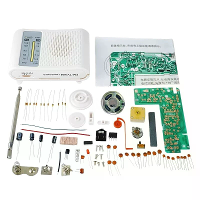 CF210SP Draagbare DIY Radio Kit FM AM Verstelbare Volumeregeling Elektronische Ontvanger Kit voor Schoolonderwijs Soldee