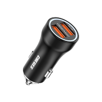 CGS 01 12 24V Dual USB Autolader 100W+22.5W voor het opladen van mobiele telefoons en tablets. Compatibel met Huawei, Xi