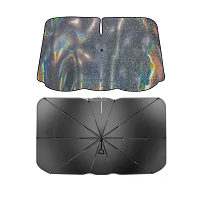 Chameleon Vouwbare Auto Voorruit Zonnescherm Paraplu UV reflecterende Laser Auto Zonnescherm Dek Kleurvol Warmte isolati