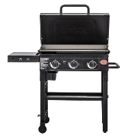 Char Griller 3 Burner Flat Iron Gas Griddle barbecue