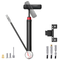 120 PSI Mini Fietspomp Presta & Schrader Draagbare Fietsaccessoires met Manometer voor MTB Racefiets Ballen