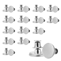 32 Stks Verstelbare Afneembare Jeans Pin Knoppen Nail naaien gratis Retro Metalen Gespen voor DIY Kleding Kledingstuk Kn