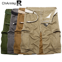Charmkpr Plus Size 30 46 Multicolor Big Pockets Men Loose Casual Cargo Shorts