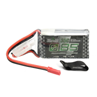 Charsoon 7.4V 850mah 35c 2s Lipo Battery Jst Plug With Strap