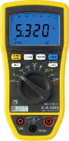 Chauvin Arnoux C.A 5233 Multimeter Digitaal CAT IV 600 V, CAT III 600 V Weergave (counts): 6000